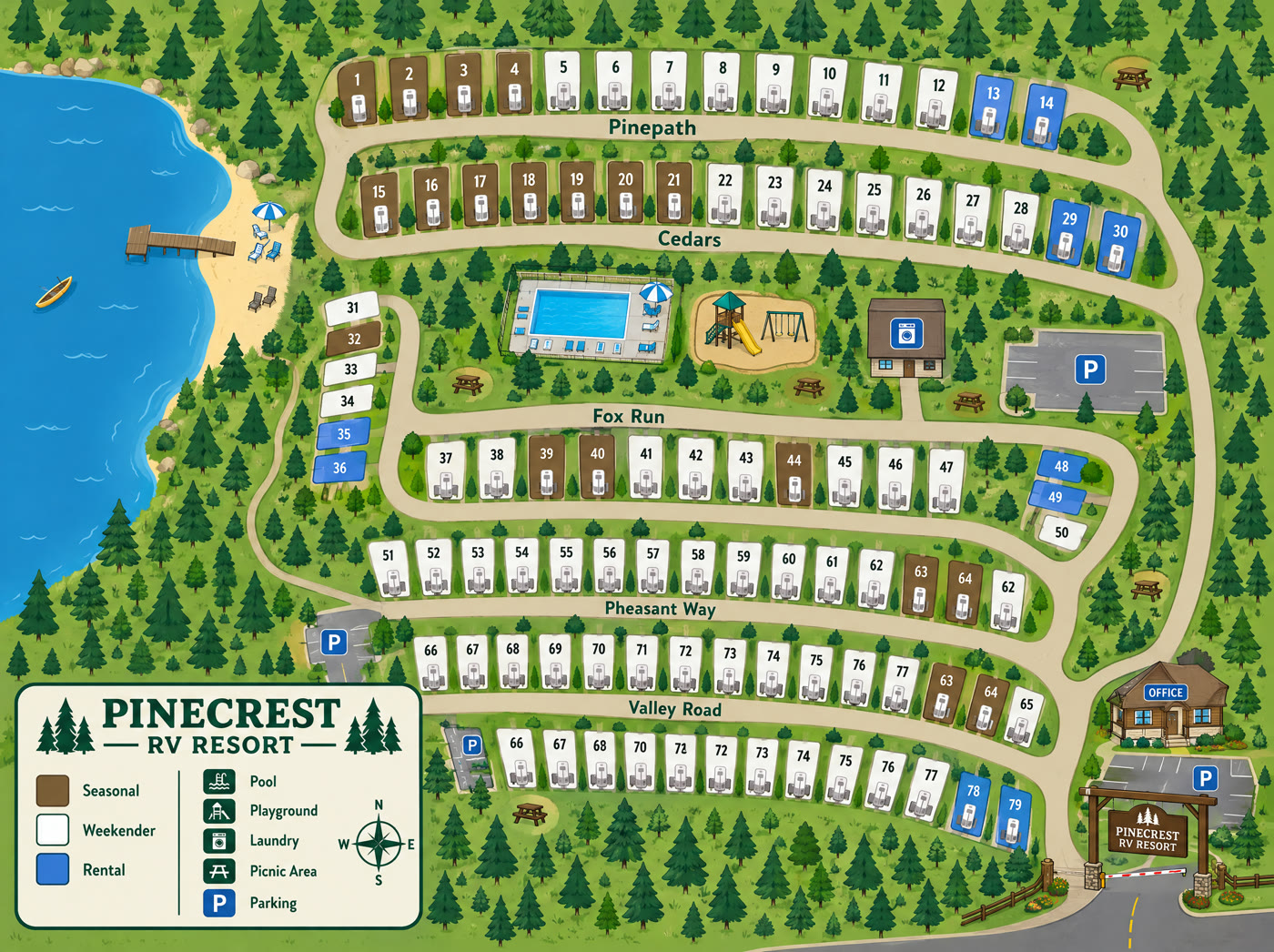 Campground Map